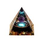 1 kpl Horoskooppi Orgon Pyramidi - Ametisti Pallo &amp; Obsidiaani - Härkä/Skorpioni/Leijona/Kalat/Rapu/Neitsyt/Vaaka/Oinas/Kaksoset/Vesimies., Skorpionas