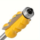 1kpl 1/4 1/2 6mm 8mm kahva erikoismuotoiluterä karrbidipuunjyrsinterä puuntyöstöön sähkökäyttöisiin työkaluihin., 1/2 colio kotas