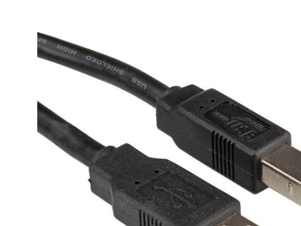 Roline USB 2.0AB Cable - 3 meters