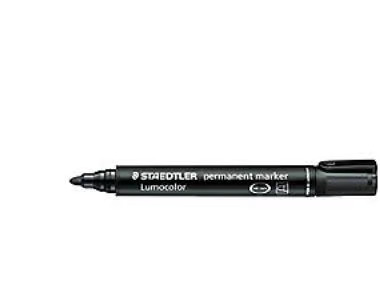 Staedtler 352 Lumocolor Perm bullet -huopakynä, 2,0 mm, musta, 10 kpl