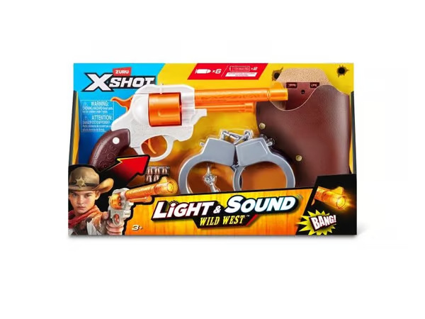 X-Shot - Role Play Cowboy(6 Darts) (36884)
