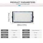 Tehokas 50W LED-valonheitin - Ip66 Vesitiivis, Ac 220V, Kylmä Valkoinen, Ulko- ja Sisäkäyttöön Ulkona LED-valot Vesitiivis Vesitiivis LED-valot., 2vnt