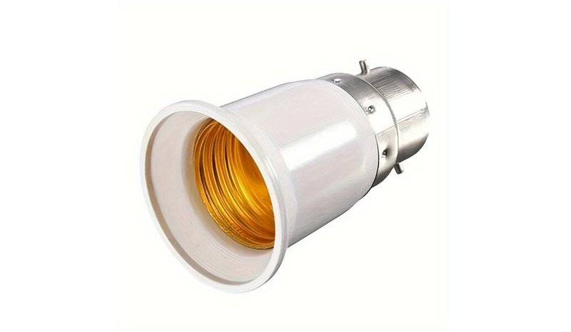 5kpl LED-Lamppu Adapteri Muuntimet - B22 E27 Kantaan