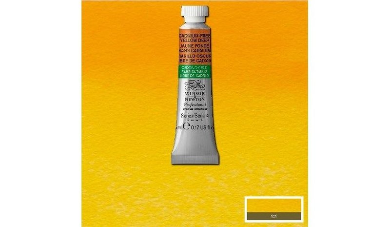 Pro akvarell 5 ml cadmiumfri, deep yellow – kuva 1/1