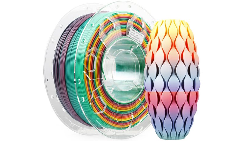 Creality CR-PLA Filament - 1.75 Mm - 1 Kg - Rainbow