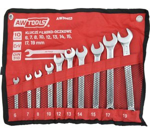 Jakoavain AWTools AW39813; 6-19 mm; 10 kpl.