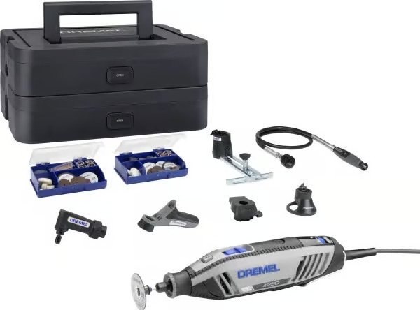 Dremel 4250 128 kpl + tarvikkeet
