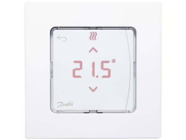 Danfoss icon rd wireless display thermostat on-wall