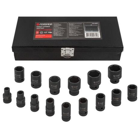1/2 10-32mm 6-kärkisten iskupistorasioiden sarja