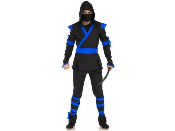 Ninja Assassin -asu, sininen
