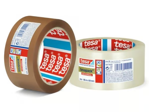 tesa pack Universal Packaging Tape 66 m x 50 mm Transparent