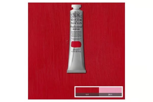 Prof Acrylic 200ML NAPHTHOL RED MEDIUM 423