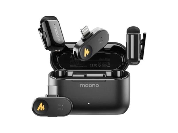 Maono WM622?PBC2 Wireless Lavalier Microphone – kuva 4/8