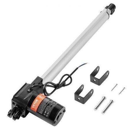 Lineaarinen toimilaite, 6000N, 12V DC, 400 mm isku