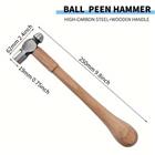 Kaksipuolinen Takovasara - Hiiliteräs, Mukava Kahva, Ball Peen Hammer 4oz