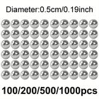 100/200kpl/pussi korkea hiiliteräskuula pyöränlaakeri varaosat tarvikkeet., 5 mm / 0,18 colio
