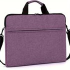Unisex Suuri Kapasiteetti Attaché Laukku Olkahihnalla Matkalle, Violetine