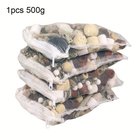 500g Akvaarion Suodatinmateriaalisarja - Keraamiset Renkaat, Aktivoitu Hiili, Bio Pallot &amp; Ilmainen Verkko Laukku