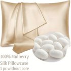 Mulperi Silkkityynynpäällinen Hiuksille ja Iholle, Šampanas