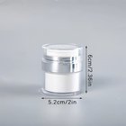 1 kpl 15ml/30ml/50ml Läpinäkyvä Voidepumppupullo Matkameikkityökalu Täytettävä Kosmeettinen Säilytys.