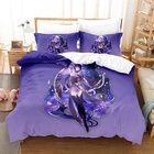3d-Painetut Vuodevaatteet Setti Genshin Impact 135x200 Vuodevaatteet Setti Lapsille Gift Trio Set