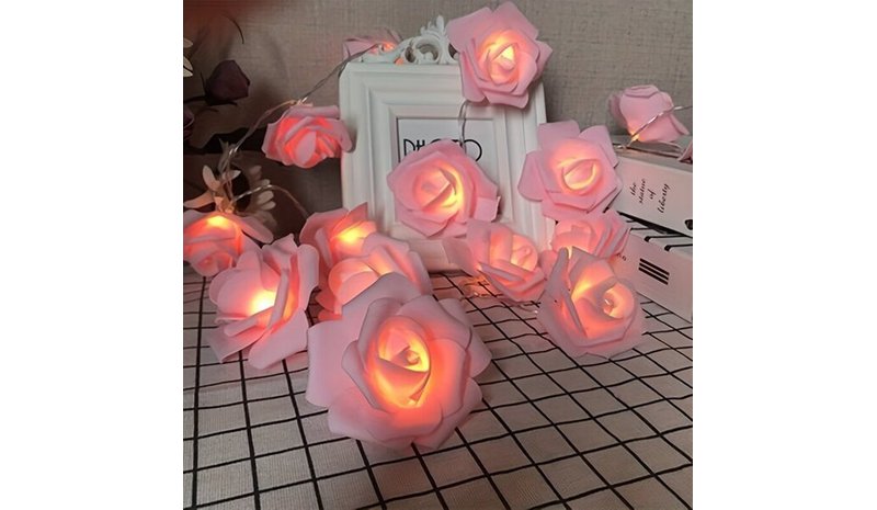 LED Ruusu Koristevalot