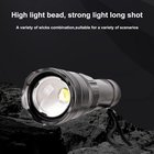 LED-taskulamppu, ladattava USB, teleskooppizoomi