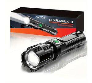 Ladattava LED-taskulamppu Ulkokäyttöön, LED žibintuvelis-1200mAh*1