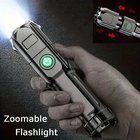 Ladattava LED-taskulamppu Zoomilla, LED žibintuvelis - 400 mAh
