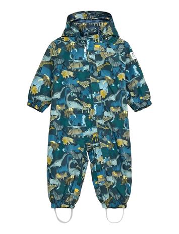 Color Kids Baby Shell Suit, Aop - Blue - 92