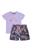Color Kids T-Shirt Set - Purple - 152