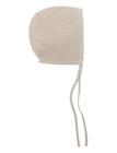 Mango Knitted Bonnet - Brown - ONE SIZE