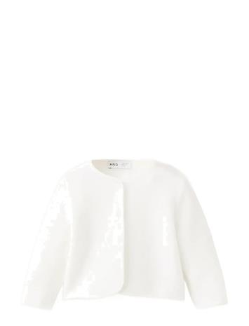 Mango Knit Cardigan - White - 1-3M
