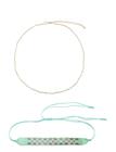 Mango Combined Necklace Pack - Blue - ONE SIZE