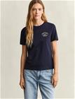 Gant Rope Graphic Ss T-Shirt - Navy - XXL