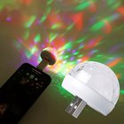 Mini Diskovalo Valo | USB-Käyttöinen Monivärinen LED Juhlavalo