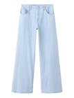 Mango Wide Leg Mid-Rise Jeans - Blue - 44