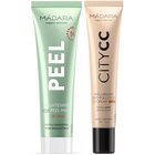 Madara Bundle Brightening AHA Peel Mask 60ml & Anti-Pollution CC Cream SPF 15 Light 40ml