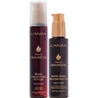 Lanza Healing Oil Bundle Styling Treatment 140 ml & Rebuilding Treatment 100 ml