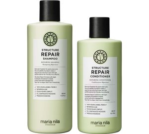 maria nila Structure Repair Bundle Shampoo 350 ml & Conditioner 300 ml