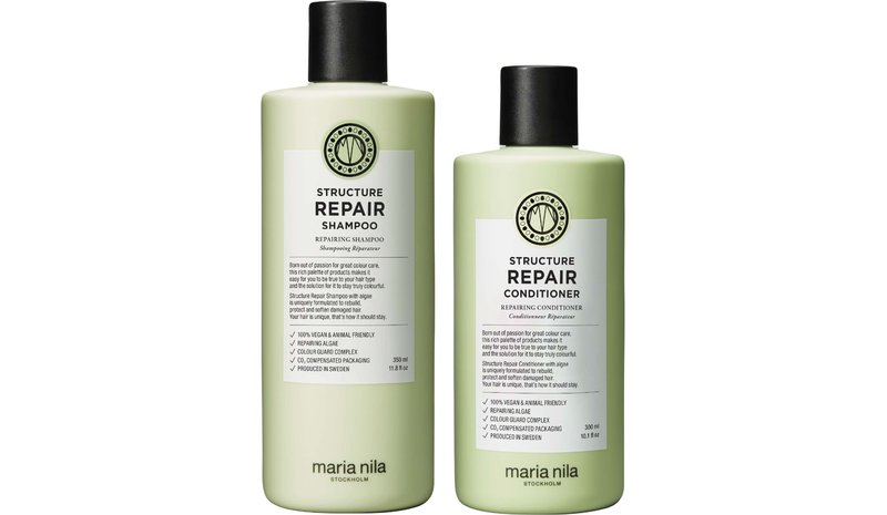 maria nila Structure Repair Bundle Shampoo 350 ml & Conditioner 300 ml