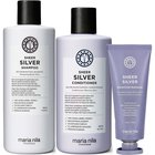 maria nila Sheer Silver Bundle Shampoo 350 ml & Conditioner 300 ml & Masque 50 ml