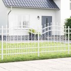 vidaXL Puutarha-aita KAMPEN 240 x 140 cm Mesh Jauhemaalattu teräs