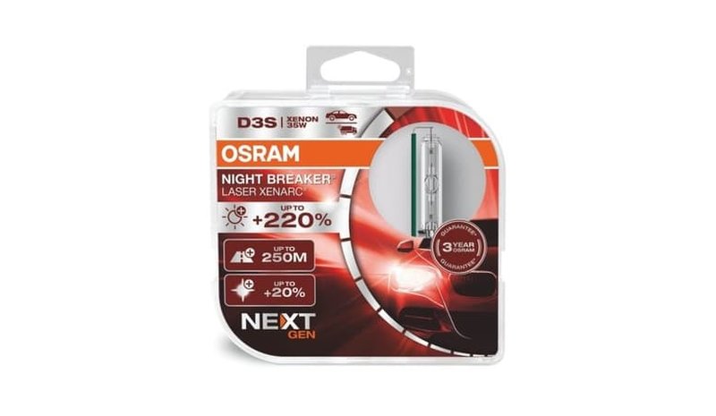 Osram Night Breaker Laser Xenarc - D3S Xenon polttimot