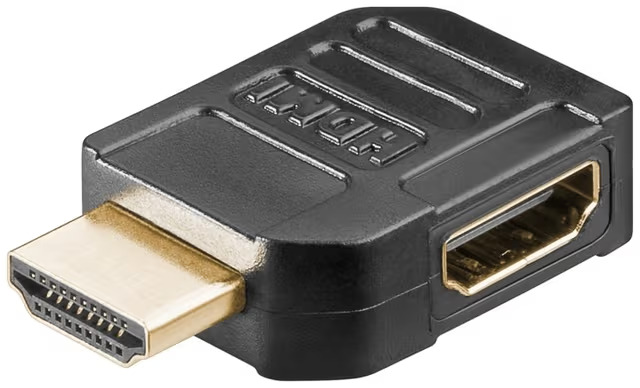 Pro HDMI - Angled Adapter 90° Vertical - Black
