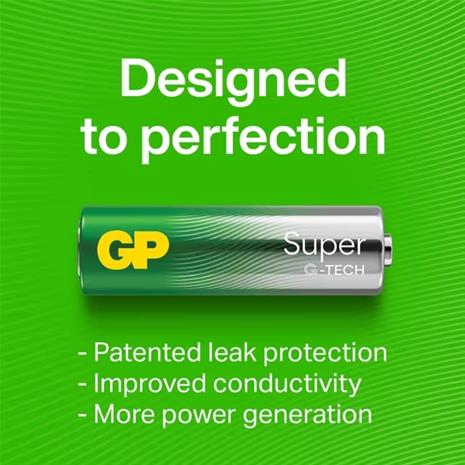 GP Super Alkaline G-TECH 9V Paristo 1-Pack