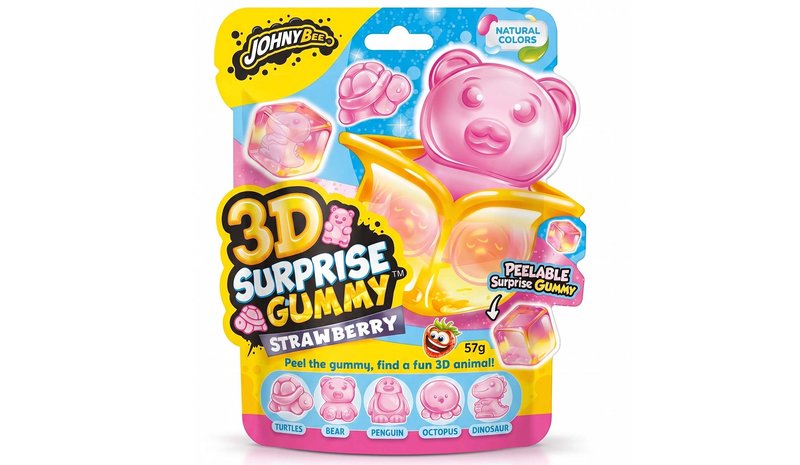 3D Gummy Surprise Peelable 57g