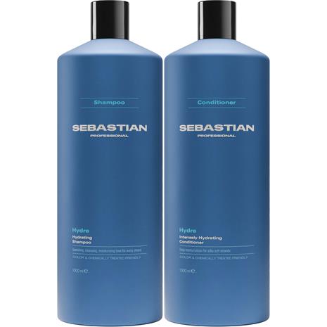 Sebastian Professional Hydre Bundle Highly Hydrating Shampoo 1000 ml & Conditioner 1000 ml