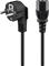 Pro Power cable C13 1x90° - Black - 2m – kuva 6