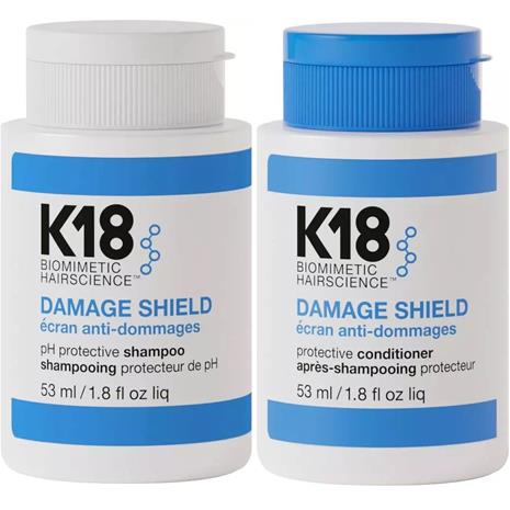 K18 DAMAGE SHIELD Bundle Protective Shampoo 53 ml & Conditioner 53 ml
